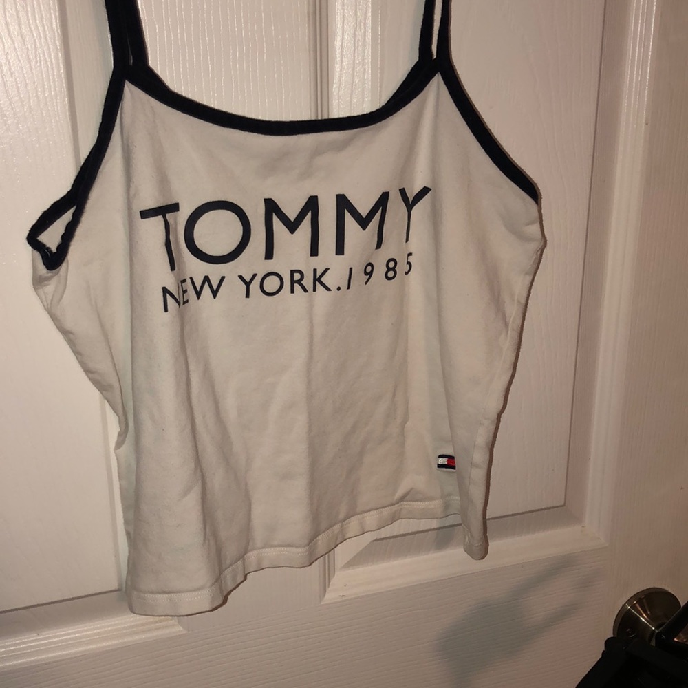 Tommy Hilfiger white tank top
